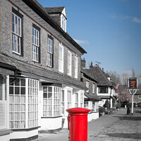 Buy canvas prints of Charming Biddenden High Street by Jeremy Sage