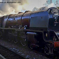 Buy canvas prints of LMS Duchess of Sutherland by phil pace