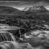 Buy canvas prints of Waterfalls at Kingshouse by phil pace