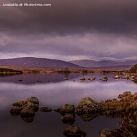 Buy canvas prints of Loch nah Achlaise by phil pace