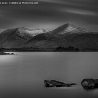 Buy canvas prints of Loch nah Achlaise  by phil pace
