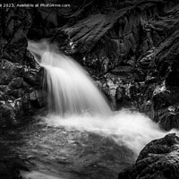 Buy canvas prints of Waterfalls on River Etive  by phil pace