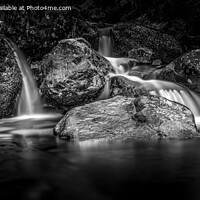 Buy canvas prints of Waterfalls on River Etive  by phil pace