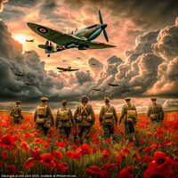 Buy canvas prints of Least we forget by phil pace