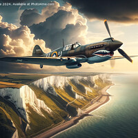 Buy canvas prints of Curtis P-40 Warhawk 3 by phil pace