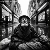 Buy canvas prints of Homeless 5 by phil pace