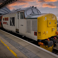 Buy canvas prints of The Class 37 by phil pace