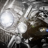 Buy canvas prints of The Harley by phil pace