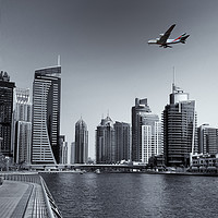 Buy canvas prints of Dubai Marina by phil pace