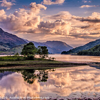 Buy canvas prints of Evening at Loch Leven by Norman Ferguson