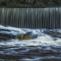 Buy canvas prints of The Weir  by michael collier