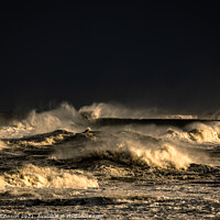 Buy canvas prints of Stormy Seas by Darren Johnson