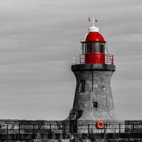 Buy canvas prints of South Shields Lighthouse by Darren Johnson