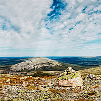 Buy canvas prints of View From The Fjell by Jukka Heinovirta