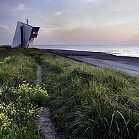 Buy canvas prints of Rossall Point Tower by Alex Johnson