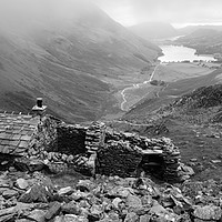 Buy canvas prints of Warnscale Bothy by Alex Johnson