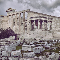 Buy canvas prints of Erechtheum Temple, Athens, Greece by Daniel Ferreira-Leite