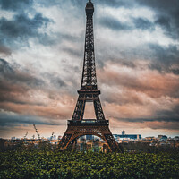 Buy canvas prints of Trocadero Eiffel Tower Viewpoint, Paris by Daniel Ferreira-Leite