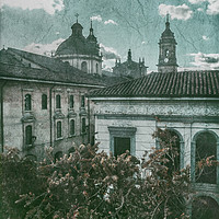 Buy canvas prints of Colonial Architecture at Historic Center of Bogota by Daniel Ferreira-Leite