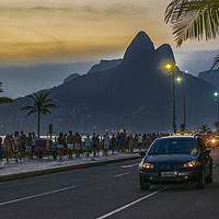 Buy canvas prints of Ipanema Sidewalk Rio de Janeiro Brazil by Daniel Ferreira-Leite