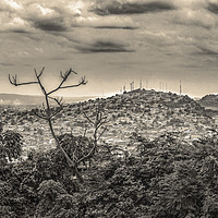 Buy canvas prints of Guayaquil Outskirt Aerial View, Ecuador by Daniel Ferreira-Leite