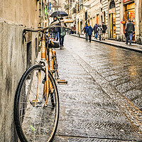 Buy canvas prints of Street of Historic Center of Florence  by Daniel Ferreira-Leite
