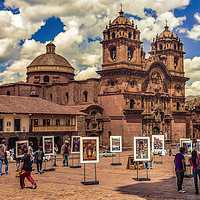 Buy canvas prints of Plaza de Armas in Cusco Peru. by Daniel Ferreira-Leite