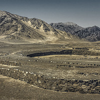Buy canvas prints of Caral City Ancient Civilization Supe Ruins by Daniel Ferreira-Leite