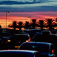 Buy canvas prints of Sunset in Punta del Este by Daniel Ferreira-Leite