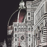 Buy canvas prints of Santa Maria del Fiore Cathedral, Florence by Daniel Ferreira-Leite