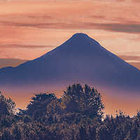 Buy canvas prints of Osorno Volcano Landscape Scene, Chile by Daniel Ferreira-Leite