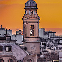 Buy canvas prints of Eclectic Style Buildings, Montevideo, Uruguay by Daniel Ferreira-Leite