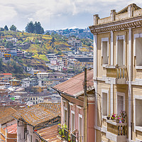 Buy canvas prints of Historic Center of Quito Ecuador by Daniel Ferreira-Leite
