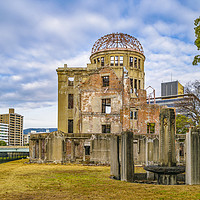 Buy canvas prints of Hiroshima Peace Park, Japan by Daniel Ferreira-Leite