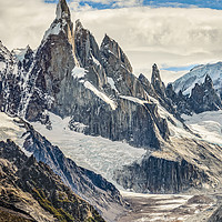 Buy canvas prints of Cerro Torre Parque Nacional Los Glaciares. Argenti by Daniel Ferreira-Leite