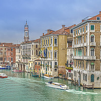 Buy canvas prints of Venice Grand Canal, Italy by Daniel Ferreira-Leite
