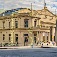 Buy canvas prints of Solis Theater Exterior View, Montevideo, Uruguay by Daniel Ferreira-Leite