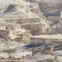Buy canvas prints of Judaen Desert Rocky Landscape, Israel by Daniel Ferreira-Leite