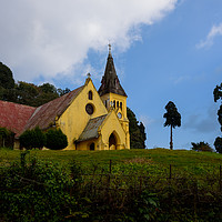Buy canvas prints of St. Andrews Church, Darjeeling by NITYANANDA MUKHERJEE