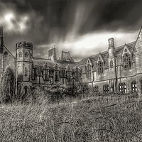 Buy canvas prints of Haunted house  by Andrew Williams