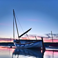 Buy canvas prints of An evening in Burnham  by Simon Blatch