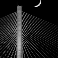 Buy canvas prints of Forth Bridge Moonscape by Craig Doogan