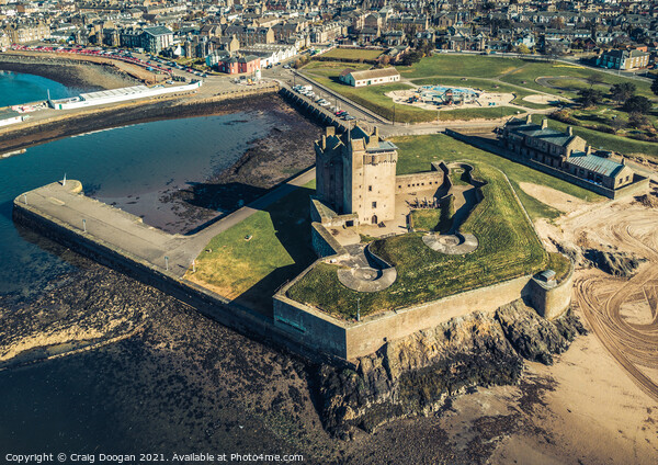 Broughty Ferry Castle - Dundee Picture Board by Craig Doogan