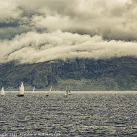 Buy canvas prints of Sail Boats - Isle of Mull by Craig Doogan