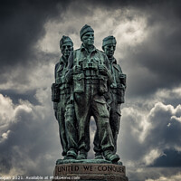 Buy canvas prints of United We Conquer - Commando Memorial - Spean Bridge by Craig Doogan