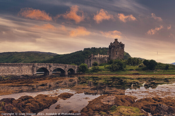 Eilean Donan Castle Picture Board by Craig Doogan