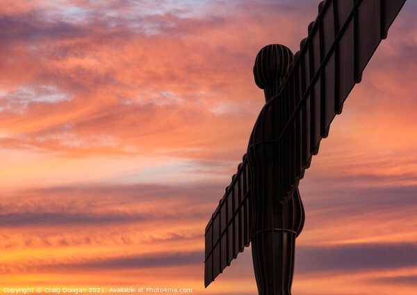 Angel of the North Picture Board by Craig Doogan