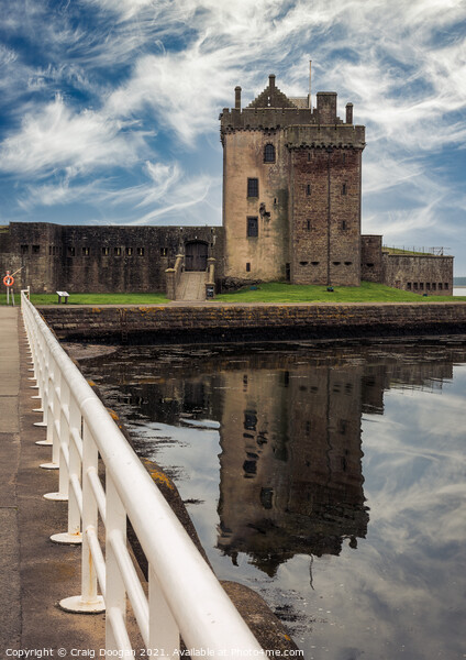 Broughty Ferry Castle  Picture Board by Craig Doogan