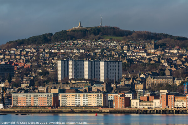 Dundee City View Picture Board by Craig Doogan