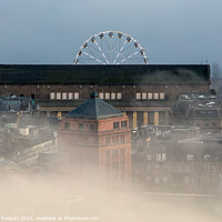 Buy canvas prints of Dundee City Fog by Craig Doogan